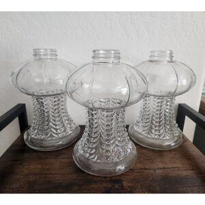 3 Vintage 1985 Lamplight Farms Lamp Bases Made In Australia